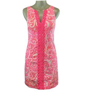 Lilly Pulitzer Ryder Pink Sleeveless Dress Size 4